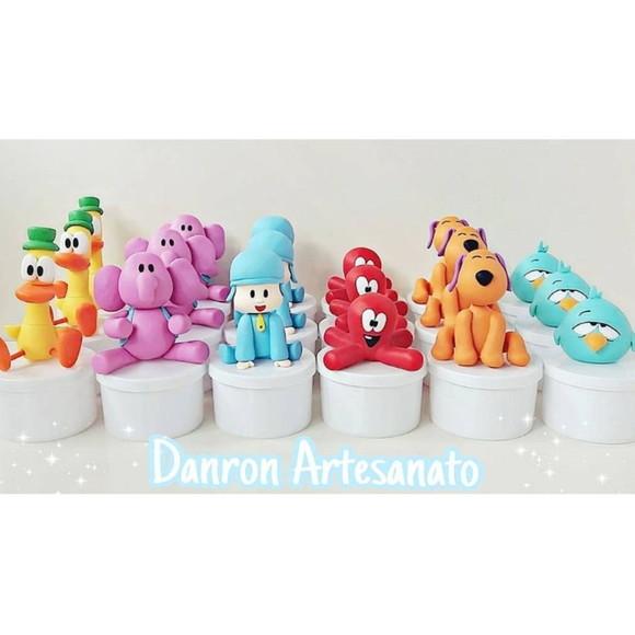 Lembrança Pocoyo de Biscuit
