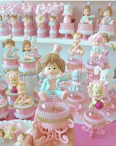 Personalizados de Luxo Circo Rosa
