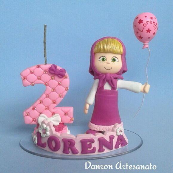 Topo de Bolo Boneca