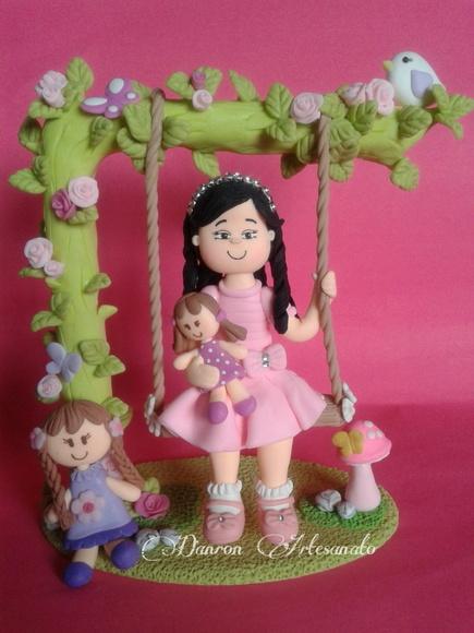Topo de Bolo Casa de Boneca