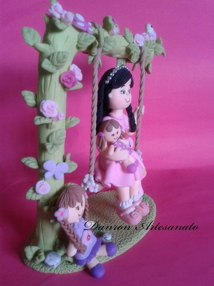 Topo de Bolo Casa de Boneca