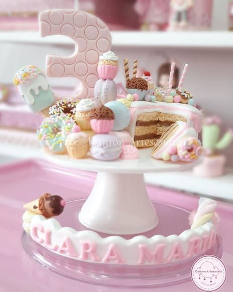 Topo de Bolo Confeitaria
