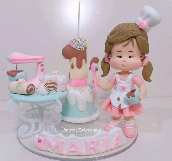 Topo de Bolo Confeitaria