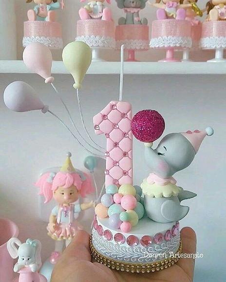 Vela Circo Rosa