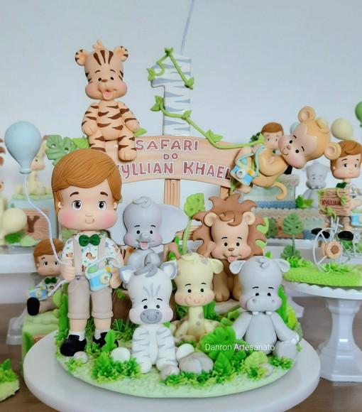 Vela Safari (topo de Bolo Cenário)