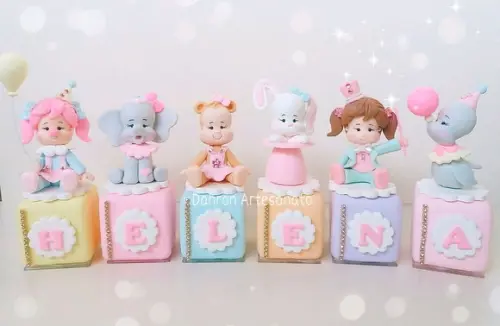Cubo Circo rosa