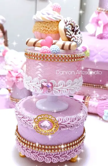 Enfeite de mesa confeitaria