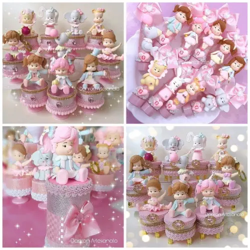 Kit Circo Rosa personalizado