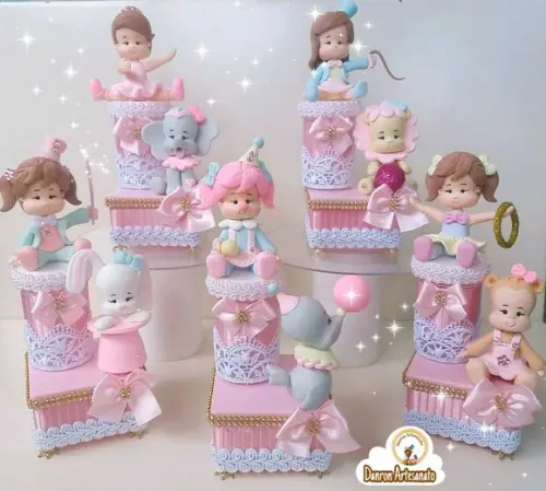 Lembrança Circo Rosa