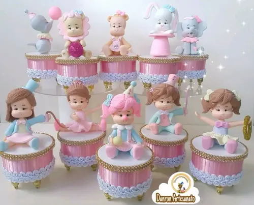 Lembrança Circo Rosa
