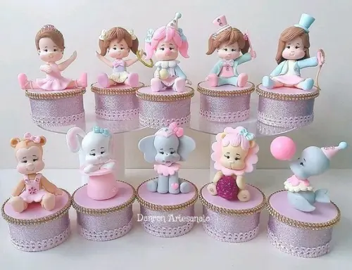 Lembrança Circo Rosa