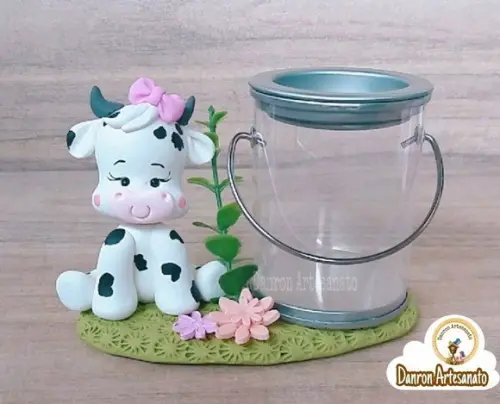 Lembrança Fazendinha Rosa