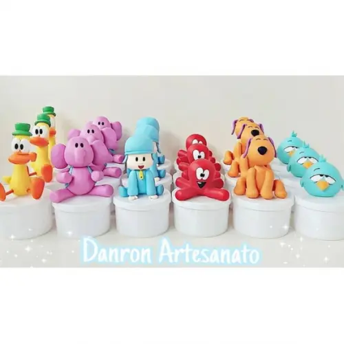 Lembrança Pocoyo de Biscuit