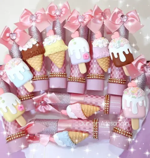 Lembrancinha Sorveteria(tubete)