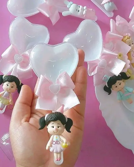 Porta Doce Circo Rosa