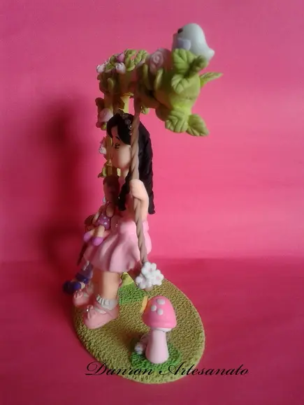 Topo de Bolo Casa de Boneca