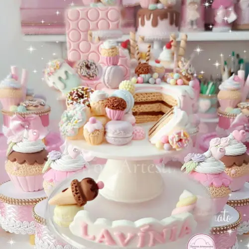 Topo de Bolo Confeitaria