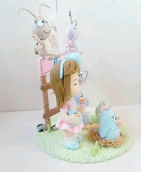 Topo de Bolo Galinha Pintadinha