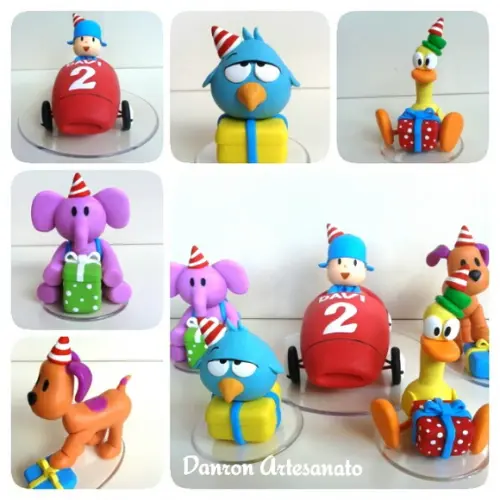 Topo de Bolo Pocoyo