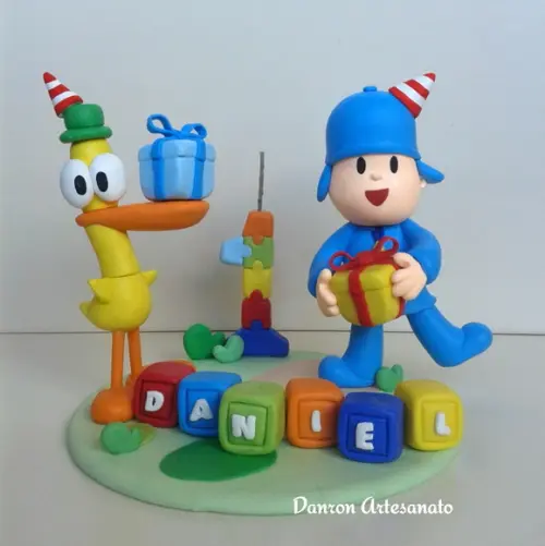 Topo de Bolo Pocoyo