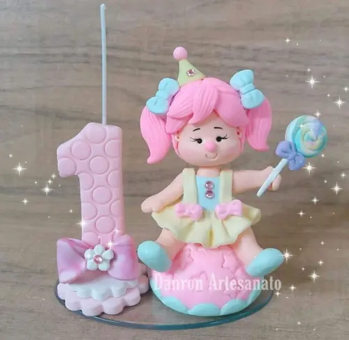 Vela Circo Rosa