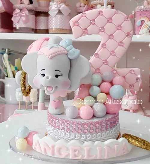 Vela Circo Rosa