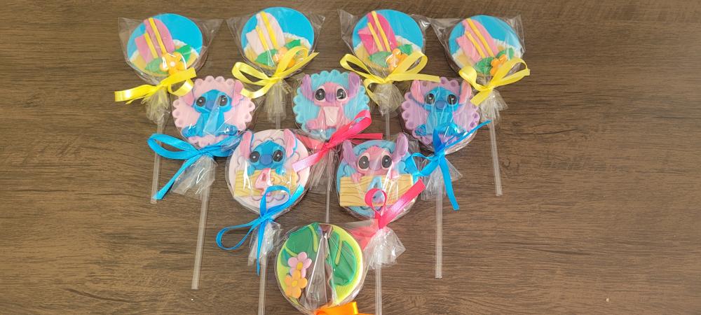 Pirulito de Chocolate Decorado Toy Story