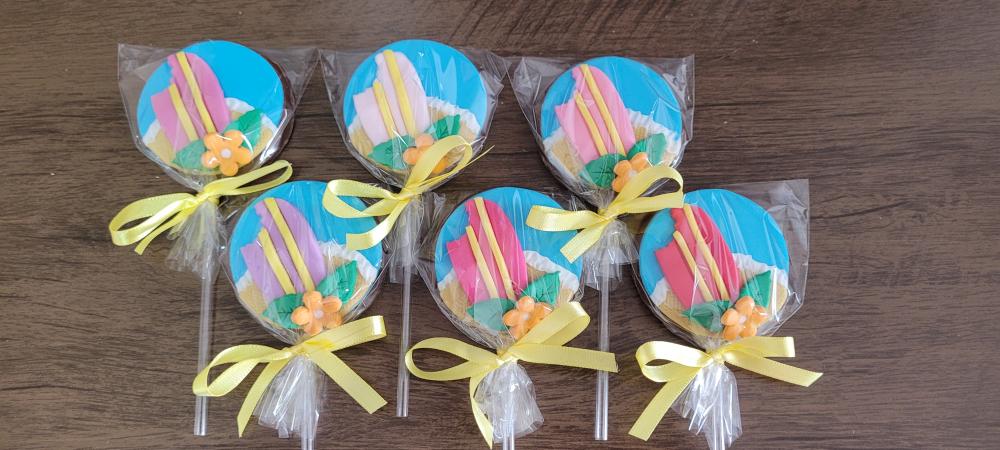 Pirulito de Chocolate Decorado Toy Story