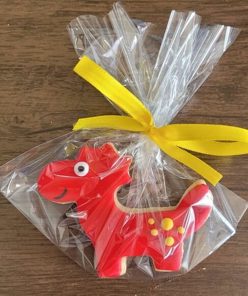 Biscoito Decorado - Dinossauro
