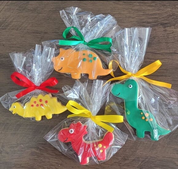 Biscoito Decorado - Dinossauro