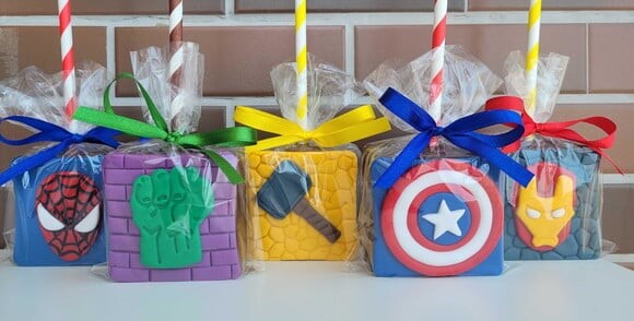 Pão de Mel - Heróis Avengers