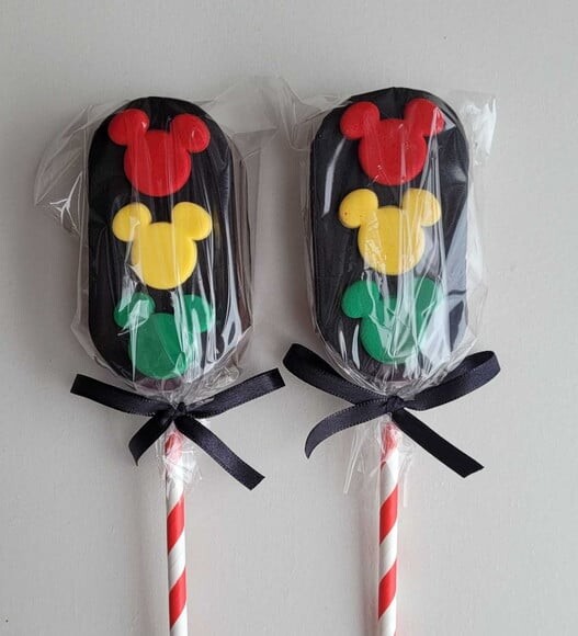 Pão de Mel - Mickey Sobre Rodas