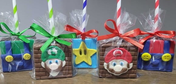Pão de Mel - Mario Bros