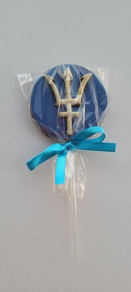 Pirulito de Chocolate - Aquaman Heróis