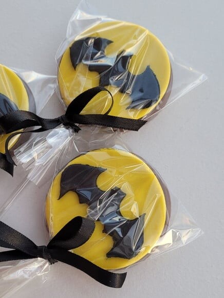 Pirulito de Chocolate - Batman Heróis