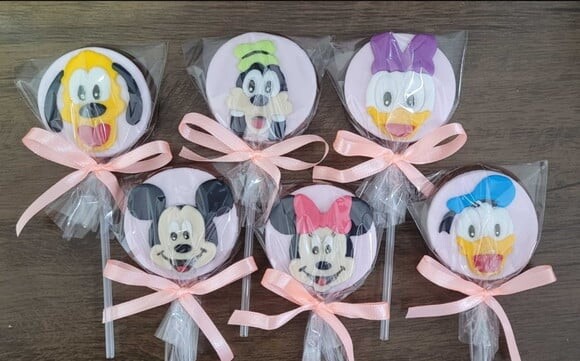 Pirulito de Chocolate - Mickey e Turma