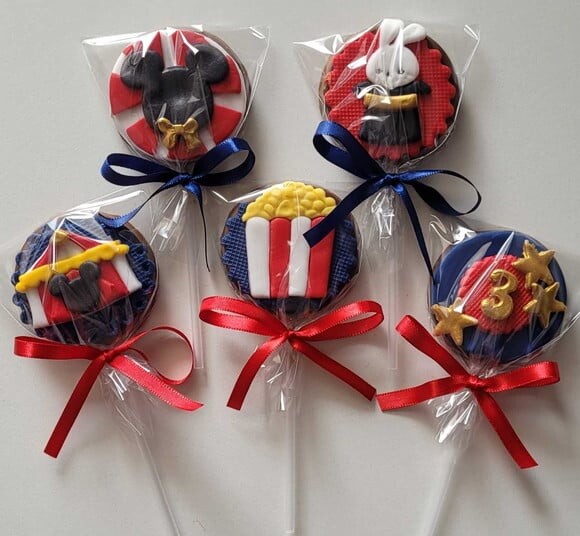 Pirulito de Chocolate - Mickey Circo