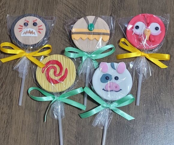 Pirulito de Chocolate - Moana