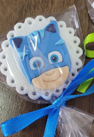Pirulito de Chocolate - Pj Mask