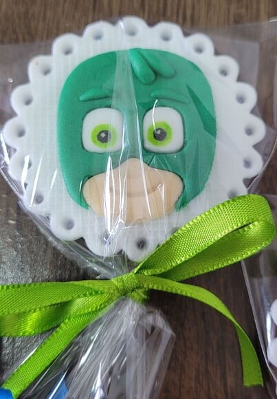 Pirulito de Chocolate - Pj Mask