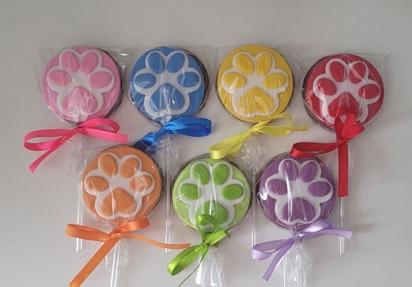 Pirulito de Chocolate - Patrulha Canina