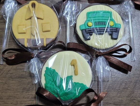 Pirulito de Chocolate - Safari