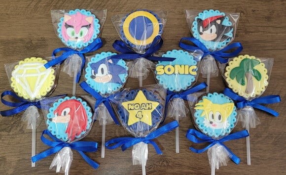 Pirulito de Chocolate - Sonic