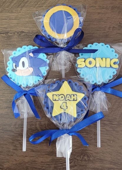 Pirulito de Chocolate - Sonic