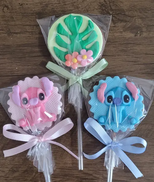 Pirulito de Chocolate Decorado Toy Story