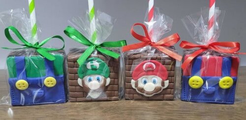 Pão de Mel - Mario Bros