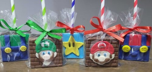 Pão de Mel - Mario Bros