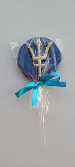Pirulito de Chocolate - Aquaman Heróis