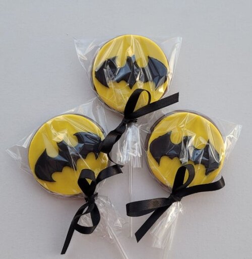 Pirulito de Chocolate - Batman Heróis