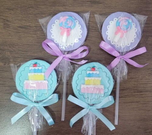 Pirulito de Chocolate - Confeitaria